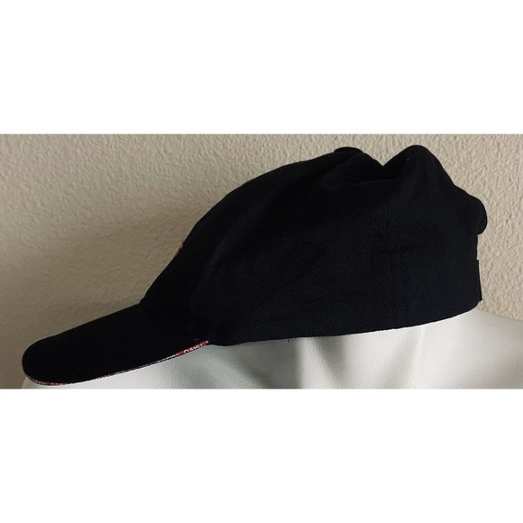 Hawaiian Headwear Black Red Turtle and Hawaii Embroidered Snapback Cap Hat - Picture 2 of 6